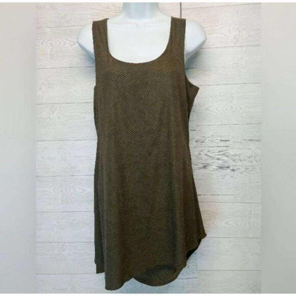 Toad & Co Sunkissed Midi Dress in‎ Green UPF 40+ Size M
